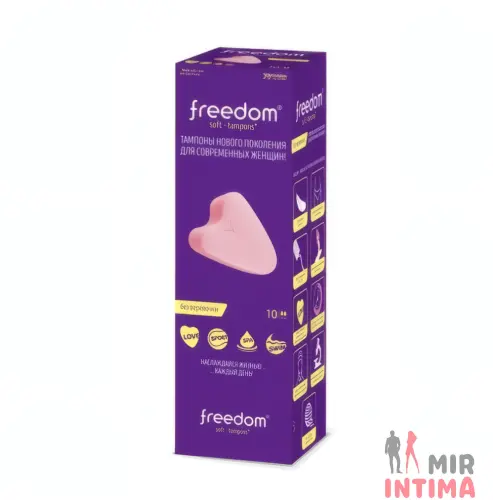 Одноразовые безнитевые тампоны Freedom Mini, 1 шт.