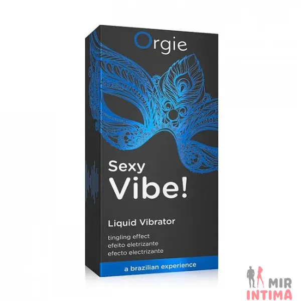 Жидкий вибратор от Orgie Sexy Vibe, 15 мл - 3