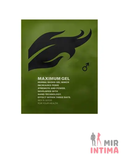 Гель для улучшения эрекции Maximum Gel, 2 мл Гель для улучшения эрекции Maximum Gel, 2 мл