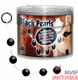 Анальные шарики Black Pearls, 2 см