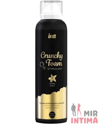 Массажная пена Crunchy Foam Vanilla от Intt, 100 мл