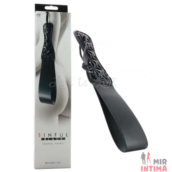Шлёпалка коллекции Sinful Looped Paddle от дизайн-студии NS Novelties - 2