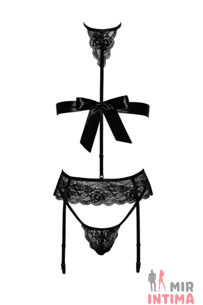 Комплект Kissable Bondage Kiss Set Black - 8 Комплект Kissable Bondage Kiss Set Black - 8