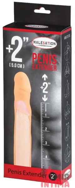 Удлиняющая насадка MALESATION Penis Extender 2" (5 см) - 1 Удлиняющая насадка MALESATION Penis Extender 2" (5 см) - 1