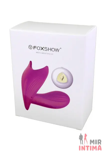 Женский-вибратор-точки-G-Силиконовый стимулятор FoxShow Panty Vibrator - 2