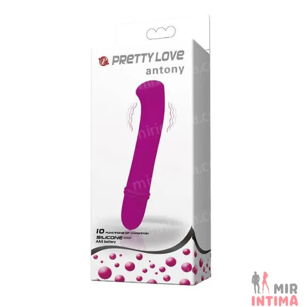 Гелевый-и-силиконовый-женский-вибратор-Вибратор Pretty Love ANTONY - 7