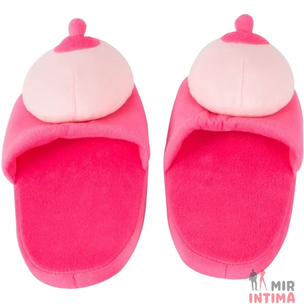 Мужские комнатные тапочки SLIPPER BOOBS PINK - 1 Мужские комнатные тапочки SLIPPER BOOBS PINK - 1