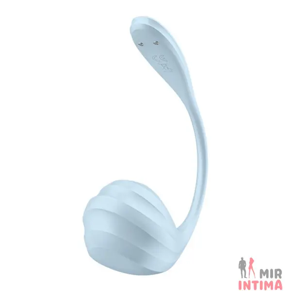 Смарт-виброяйцо Satisfyer Smooth Petal Connect App, силикон - 4