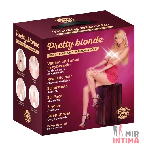Надувная секс кукла Candy Dolls Pretty Blonde