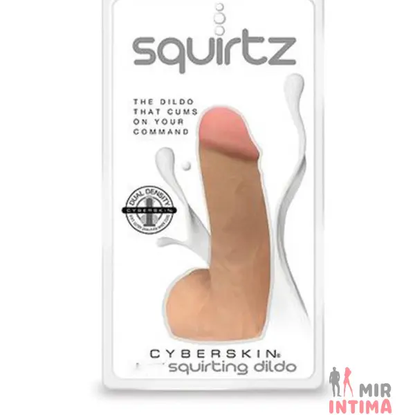 Фаллоимитатор Squirtz CyberSkin - 2 Фаллоимитатор Squirtz CyberSkin - 2