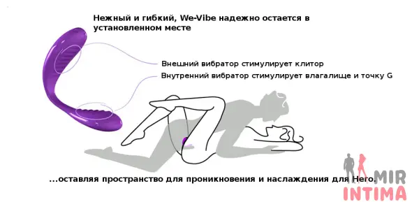 Женский-вибратор-We-Vibe-Вибратор We-Vibe 2 - 1