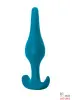 Анальная пробка Spice it up Smooth - Aquamarine - 2