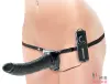 Двойной страпон в черном цвете Fetish Fantasy Vibrating Penetrix, 19х5 см Двойной страпон в черном цвете Fetish Fantasy Vibrating Penetrix, 19х5 см