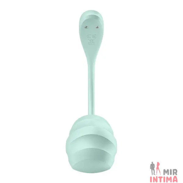 Смарт-виброяйцо Satisfyer Smooth Petal Connect App, силикон - 11