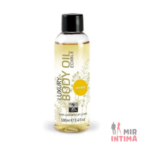 Съедобное массажное масло Shiatsu Luxury Body Oil, 100 мл Съедобное массажное масло Shiatsu Luxury Body Oil, 100 мл