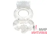 Эрекционное кольцо с вибрацией Climax® Gems™ Crystal Ring