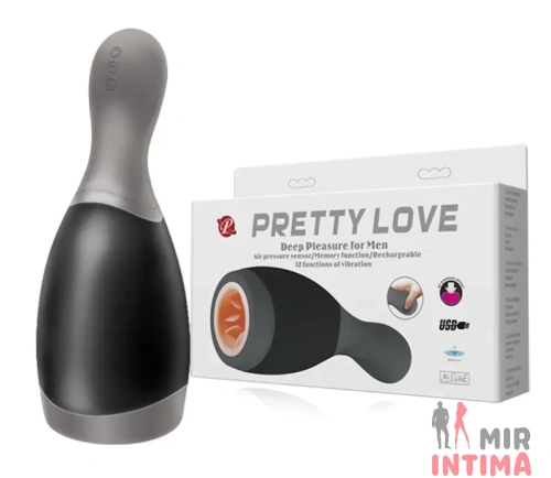 Мастурбатор с вибрацией Pretty Love - Deep Pleasure for Men Мастурбатор с вибрацией Pretty Love - Deep Pleasure for Men
