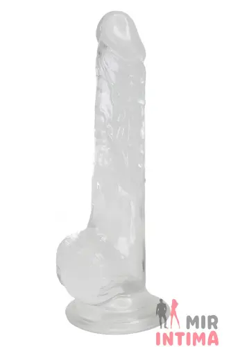 Фаллоимитатор прозрачный Alive Lusty Jelly 18x3.2 см