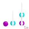 Набор вагинальных шариков PRETTY LOVE Orgasmic ball - 3 Набор вагинальных шариков PRETTY LOVE Orgasmic ball - 3