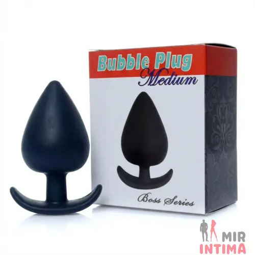 Анальная пробка Bubble Plug Medium, 8,5х4 см Анальная пробка Bubble Plug Medium, 8,5х4 см