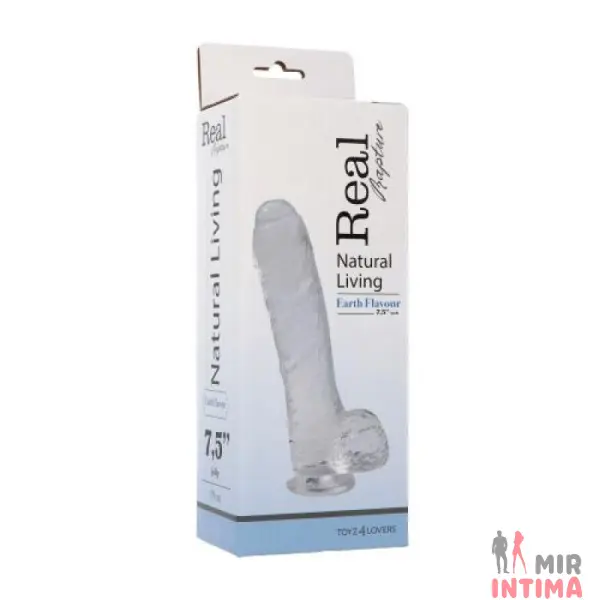 Прозрачный фаллоимитатор на присоске от Toyz4Lovers 19x3.5 - 1 Прозрачный фаллоимитатор на присоске от Toyz4Lovers 19x3.5 - 1