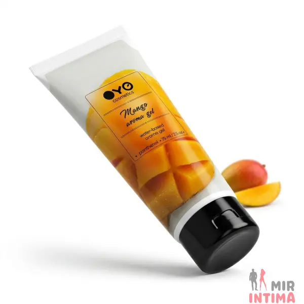 Универсальный ароматизированный увлажняюший гель-лубрикант OYO - Mango aroma gel, 75 ml - 1