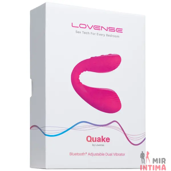 Женский-вибратор-We-Vibe-Двойной смарт-вибратор Lovense Dolce, силикон, 7 режимов - 1