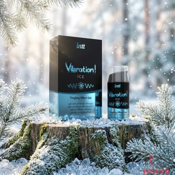 Охлаждающий жидкий вибратор унисекс Intt Vibration Ice, 15 мл - 2