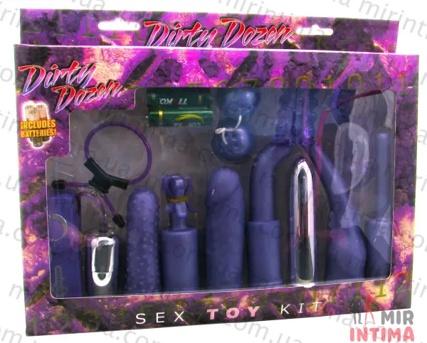 Набор сексуальных игрушек Dirty Dozen, большой - 7 Набор сексуальных игрушек Dirty Dozen, большой - 7