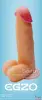Фаллоимитатор с мошонкой EGZO, 19х4,5 см - 4