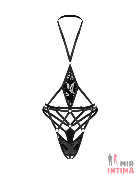 Боди Obsessive Keira Lise crotchless teddy - 4