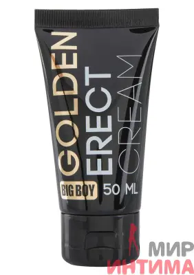 Крем для стойкой эрекции Big Boy Golden Erect Cream, 50 мл