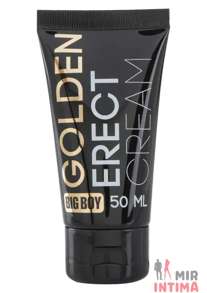 Крем для стойкой эрекции Big Boy Golden Erect Cream, 50 мл - 1 Крем для стойкой эрекции Big Boy Golden Erect Cream, 50 мл - 1