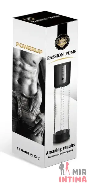 Автоматическая вакуумная помпа CANWIN Passion Pump, 20см, USB - 4 Автоматическая вакуумная помпа CANWIN Passion Pump, 20см, USB - 4