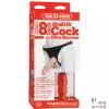 Страпон с вибратором Realistic Cock, 19x5,5 см