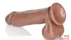 Фаллоимитатор Emperor Brown with suction cup California Exotic Novelties, 20 x 5 см - 2 Фаллоимитатор Emperor Brown with suction cup California Exotic Novelties, 20 x 5 см - 2