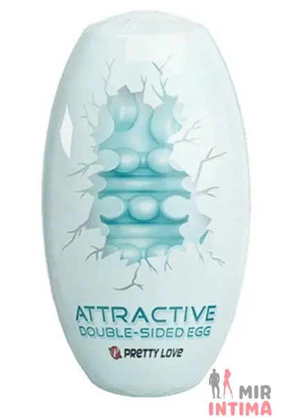 Рельефный мастурбатор-яйцо «Attractive Double-Sided EGG» от Pretty Love - 1 Рельефный мастурбатор-яйцо «Attractive Double-Sided EGG» от Pretty Love - 1