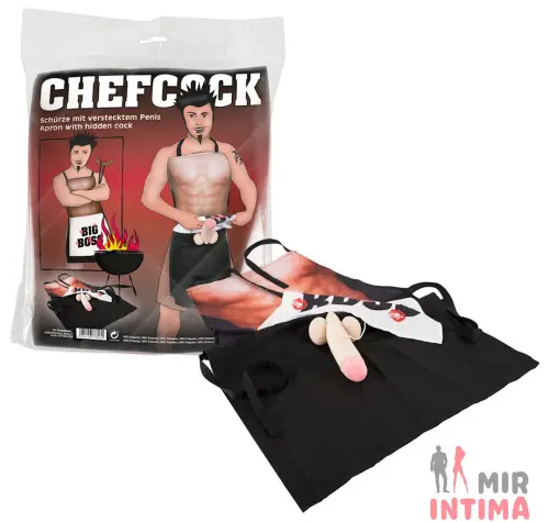 Фартук с обьемным пенисом APRON CHEFCOCK