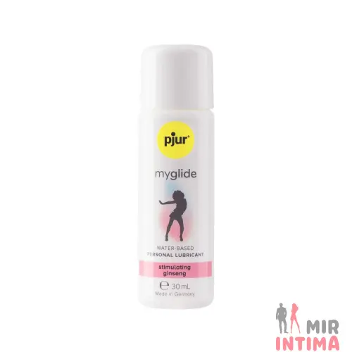 Возбудительная смазка на водной основе pjur myglide 30 мл, тепло+покалывания