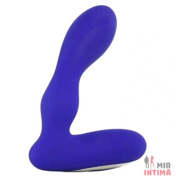 Анальный вибратор Wireless Pleasure Probe Blue, 13 см - 3