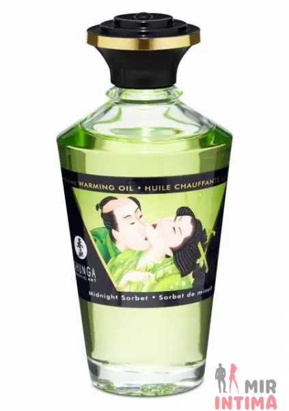 Съедобное масло с согревающим эффектом Warming Oil Intimate Kisses, 100 мл - 1