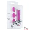 Вагинальные шарики с функцией вибрации Funky Triple Power Balls - 1