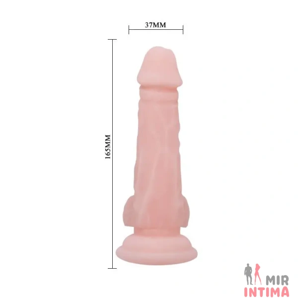Фаллоимитатор на присоске "SUPER DILDO 6.4" - 1 Фаллоимитатор на присоске "SUPER DILDO 6.4" - 1