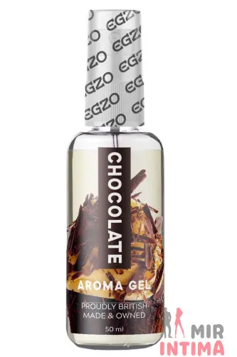 Оральный лубрикант со вкусом шоколада "EGZO AROMA", 50 мл