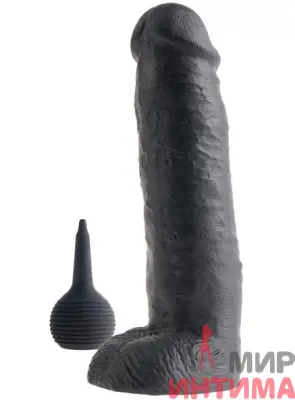 Фаллоимитатор с семяизвержением King Cock Squirting 11", 22,8х6,6 см