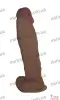 Фаллоимитатор с машонкой EGZO, 22х5,7 см - 1