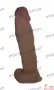 Фаллоимитатор с машонкой EGZO, 22х5,7 см