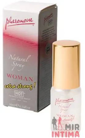 Женский спрей с феромонами HOT Natural Spray, 10 мл Женский спрей с феромонами HOT Natural Spray, 10 мл