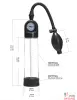 Вакуумная помпа с манометром CANWIN Penis Pump Men - 1
