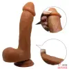 Фаллоимитатор на присоске JOHNSON 8,7'' Brown - 3 Фаллоимитатор на присоске JOHNSON 8,7'' Brown - 3